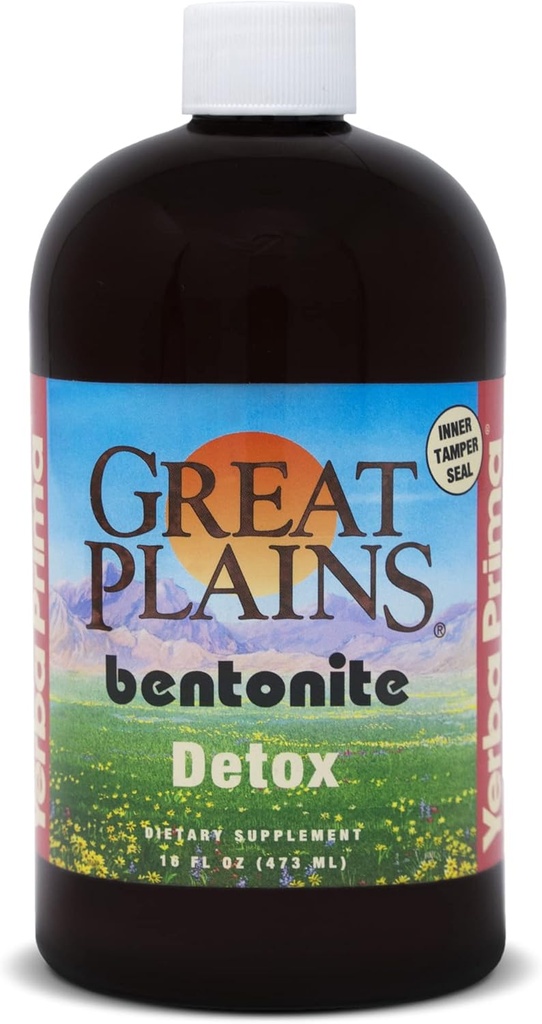 Yerba Primaの液体の大きい明白なBentoniteの粘土-古代の火山灰から-自然な鉱物の補足