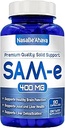 SAM-E サプリメント 400mg | 容易な吸収 S-Adenosyl-L-Methionine SAM-e 400mg for Bone and Mood サポート補足 | 米国非GMOおよびグルテンフリー(90 日の供給)製