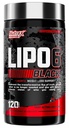 Nutrex Lipo-6の黒の最高の強さの脂肪バーナー-速い代理エネルギー、減量の食事療法の丸薬– Appetiteの抑制剤、Metabolismブースター- 120のカプセル