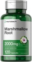 ホルバハ・マルシュマロ・ルートカプセル | 2000mg | 120カウント | GMO・グルテンフリー | 伝統ハーブエキス