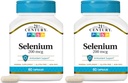 21世紀のセレン 200 mcg カプセル、60 カウント(パッケージ 2)