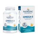 ノルディックナチュラルズオメガ-3、レモンフレーバー - 180 ソフトジェル - 690 mg Omega-3 - フィッシュオイル - EPA&DHA - 免疫サポート、脳と心の健康、最適なウェルネス - 非GMO - 90 サービング