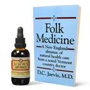 J.CROW'S® Lugolの2%イオダインソリューション&「Folk Medicine」ブックバンドル:エッセンシャルイオダインフォーミュレーション 1829年以来、自然医療の知識の新しいイングランドアルマナックとペアリング