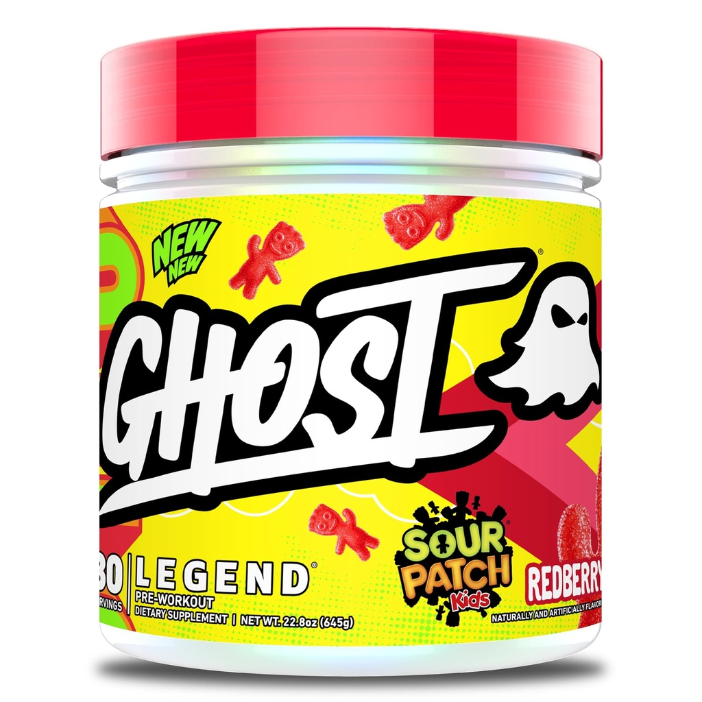 GHOSTレジェンドプレワークアウトパウダー、SPKレッドベリー - 30サービング - 男性と女性のためのプリワークアウト - コリン、L-シトルリン、エネルギー&フォーカスのためのベータアラン