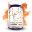Nootropics Depot Rhodiola Roseaカプセル | 500mg | 3% Rosavins | 120カウント | アダプトゲンハーブ | アーユルヴェーダサプリメント