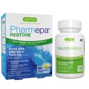 IgennusのPharmepaはEPA + Neurobalance亜鉛、マグネシウム及びビタミンB6の気分の健康の束を貯えました及び焦点