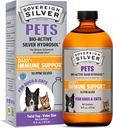 Sovereign Silver Pets Immune Support - Colloidal Silver, Bio-Active Silver Hydrosol, for dogs and cats, 10 ppm, Liquid Twist Top, 16 Fl Oz, (473 mL)