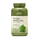 GNCの草のプラスのGinkgoのBiloba 60mgの補足、ベジタリアン、サポート精神的な鋭さ、300のサービング