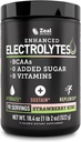 Zeal Naturals Electrolyte Powder Recovery Drink (90 Servings | Strawberry Kiwi) w 0 Sugar +BCAAs +B-Vitamins Electrolyte Supplement w Potassium Zinc & Magnesium for Hydration - Keto Electrolytes