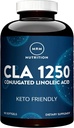 MRM栄養 CLA 1250 | ケトフレンドリー | 80% CLA 高効力 | カプセル当たり1000mg CLA | 健康な脂肪 | グルテンフリー | 30 サービング