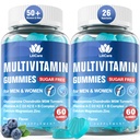 男性/女性のためのメチル化されたMultivitamin Gummiesの人/女性Multivitamin 50のプラス、グルコサミンChondroitin MSM Echinaceaの砂糖の自由なChewable多ビタミンB D3 K2大人のためのC Eは、120のCtsを