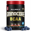 ALLMAX栄養アミノコアBCAA - 8G BCAA - 100%純粋なブランチチェーンアミノ酸 - グルテンフリー - ブルーラズベリー - 315グラム