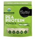 Healthier Comforts Unflavored Pea Protein Powder - 低いナトリウム(1ポンド) | アメリカは成長し、処理しました | 100%の植物は蛋白質の粉を基づかせていました | コーシャ、グルテンフリー、GMOのKetoの友好的(16oz)基づかせていました