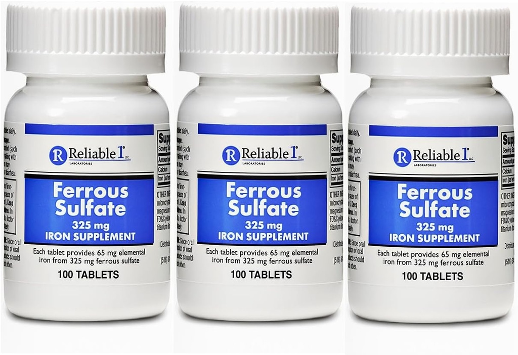 フェール硫酸鉄325mg 3のフェオゾル100のタブレットのパックのためのジェネリック