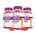 正当化された実験室(3のパックの速い浸されたKeto ACVのグミーの極端2000MGの速い浸されたKetoのグミーのApple Cider VinegarはPomegranateのビート ジュースの粉B12ビーガン非GMO 180のGummysと方式しました
