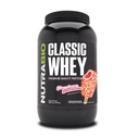 NutraBio古典的な乳清タンパク質粉末サプリメント - タンパク質Per Scoopの25g - 充填剤、人工色、または保存剤なしのフルスペクトラムアミノ酸プロファイル - イチゴショートケーキ、2ポンド