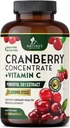 クランベリーの補足の丸薬25,000mg -女性及び人のための高い効力のビタミンCranberry、尿路の健康サポート、砂糖は、グルテンフリー、非GMOのクランベリーの濃縮物のエキス- 120のカプセル放します
