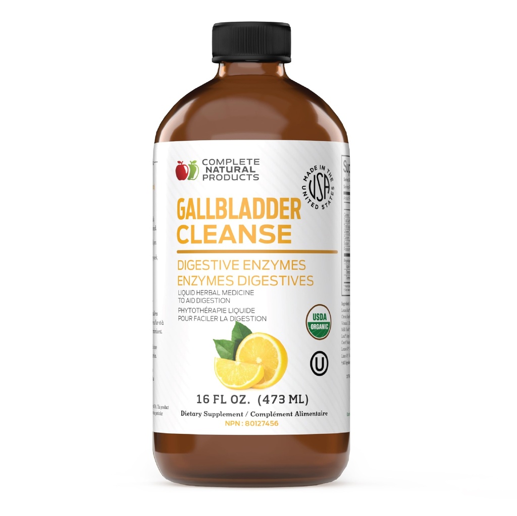 完全な自然なGalbladderの完全な-Galbladderサポートのための液体の補足、肝臓のクレンジングおよびAppleのCider Vinegar、Turmeric、ビート、消化酵素、ミルクのこの薬- 16oz