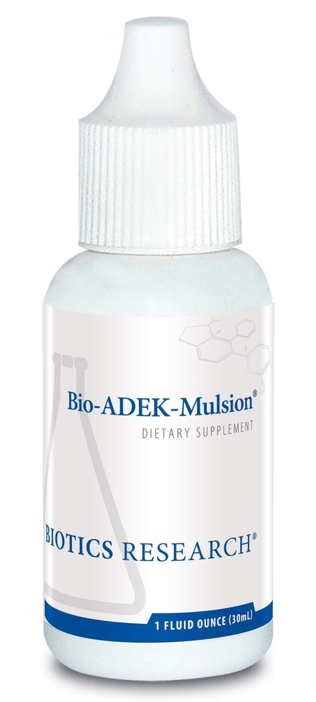バイオティクス研究バイオADEKのMulsion - 乳化式、改善された生物学的利用性、サポート健康な免疫応答、骨の健康、目の健康、心血管の健康、1つのflのoz