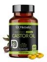 Dr. HERBALISTの足車オイルのカプセル - サービングごとの1600mg、60の計算-非GMO、Fast-Absorbing、菜食主義者、冷間出版物および高い効力-サポート皮、毛、自然な乳剤および消化器の健康