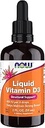 NOW Foods Supplements, Liquid Vitamin D-3, Strong Bones*, Structural Support*, 2-Ounce