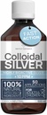 コロイドシルバー液体8 fl oz 10 PPM - 生体活性水溶性銀水 - 天然免疫サポートナノソルサプリメントソリューション - 品質イオンミネラル - 有機構造シルバー