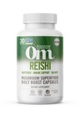 OM MUSHROOM SUPERFOOD Reishiのきのこのカプセルのスーパーフードの補足、90の計算、30日、圧力救助および免疫の健康のための有機添加物