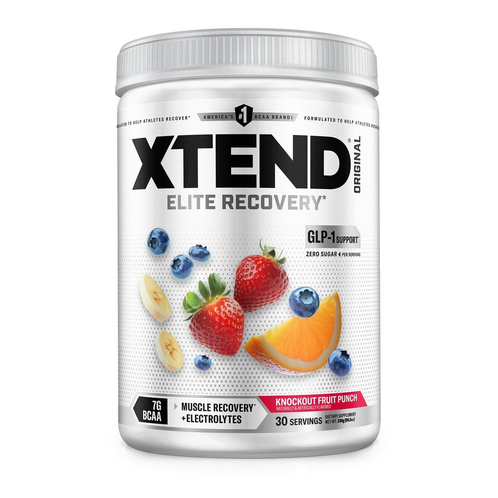 Xtend 元の BCAA の粉 7g BCAA および 2.5g L グルタミン、砂糖は人及び女性のためのアミノ酸の自由なポストのワークアウト筋肉回復飲み物、30 のサービングを解放します