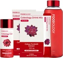 FOODOLOGY Redbottle 1-Month Burning Set/Coleology Drink Mix(2ea)&Coleology Cut(1ea)&ウォーターボトル(1ea)