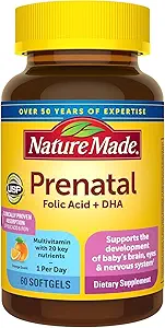 性質によってなされるprenatal + DHA 200のmgのMultivitamin Softgels 60のCt