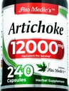 FITO MEDIC'S Lab | Artichoke Extract | Artichoke Extract Capsules |240 Capsules |12000 mg | alcachofa.
