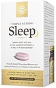 Solgar Triple Action Sleep, 60 Tri-Layer Tablets - Time-Release Melatonin & L-Theanine Plus Herbal Blend - Helps You Relax, Fall Asleep Fast & Stay Asleep Longer - Non-GMO, Gluten Free - 60 Servings
