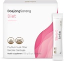 Daejang Sarang (Garcinia Cambogia, 30 スティック) - Psyllium Husk Fiber Supplement, 消化の健康 & 便秘救済. 植物ベースの原料、余分強さ5,500mg及びHCA 780mg。