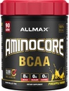 マックス栄養アミノコアBCAA、パイナップルマンゴー - 945 gパウダー - 8.18 分岐チェーンアミン酸分 - ビタミンB - 充填剤または非BCAAアミノ - 砂糖無料 - 90 サービング
