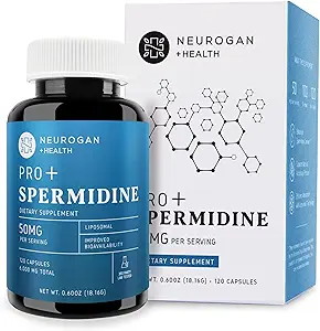 Neurogan Spermidine PROはカプセルを補います - サービングあたり50mg、60日の供給 - 細胞機能、健康な老化のための高められた吸収 - 小麦粉のゲルムのエキス、人及び女性のためのSpermidineの補足