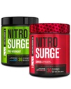 ジャック工場 Nitrosurge ブルー ラズベリー&ウォーターメロン Nitrosurge シュレッド サーモニック プリワークアウト 月 & 女性