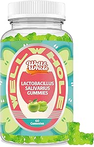 Lactobacillus Salivarius Gummies 100 Billion CFU - サポート消化の健康、免疫*機能、および経口ウェルネス - 非GMO、ビーガン、60カウント