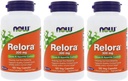 Now Foods Relora 300 mg, Veg-capsules, 120-Count (Pack of 3)
