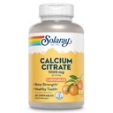 Solaray Calciumのクエン酸塩1000のmgの骨の強さ、歯、神経、筋肉および中心機能サポートのための自然なオレンジ味のChelatedのカルシウム補足、60日の保証、15のサービング、60のChewables