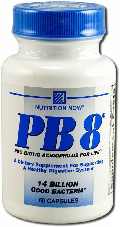 栄養 今、PB8のAcdophilusのカプセル、60の計算