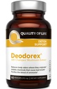 生活の質 - 解毒サポート - 悪い呼吸と体臭を戦う - Deodorex - 60 Vegicaps