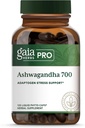 ガイアHERBS PRO Ashwagandha 700 - 健康的な免疫サポートサプリメント* - 有機アシュワガンダとシングルハーブフォーミュラ - ビーガン、グルテンフリー、大豆フリー - 120液体フィトキャップ(60のサービング)