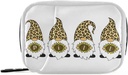 LeopardのGnomesのヒマワリのピル箱7日の丸薬の箱旅行シッパーが付いている丸薬のオルガナイザー袋携帯用ウィークリー ケースのビタミンの補足のホールダーのためのコンパクト サイズ