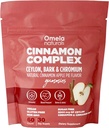 Sugar-Free Ceylon Cinnamon Complex Gummies Apple Cinnamon Flavor | Immune Support & Antioxidant Supplements | 2000mg Cinnamon Complex with Chromium | Vegan, Non-GMO, Gluten-Free| 60ct