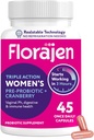 Florajen女性のプロバイオティック、プレバイオティック、およびVaginal Health、免疫サポート、および消化ウェルネスのためのクランベリーサプリメント - 30カウント