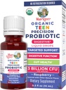 MaryRuth Organic USDA Organic Liquid Probiotic Drops for Teens | Gut Health | 消化器の健康 | 時折消化機能不快感 | 健康とウェルネス | GMO | 完全菜食主義者 | 30 食