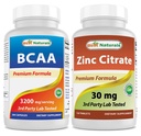 ベストナチュラルBCAA 3200mg&亜鉛クエン酸塩30mg