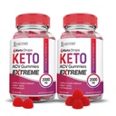 正当な研究所 (2 パック Keto ドロップス Keto ACV グミーズ エクストリーム 2000MG Keto ドロップス Keto グミーズ アドバンスト フォーミュラ Apple Cider Vinegar と Pomegranate ビート ジュース パウダー B12 ビーガン非 GMO 120 ガミー