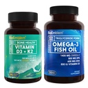 BioEmblemのビタミンD3 K2 Omega-3の魚油2000mg