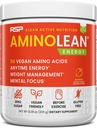 RSP NUTRITION AminoLean 自然 Pre ワークアウト パウダー, Sucralose 無料のアミノ酸エネルギー人工染料なし, ビーガン BCAA と重量管理, マンゴー, 25 サーブ